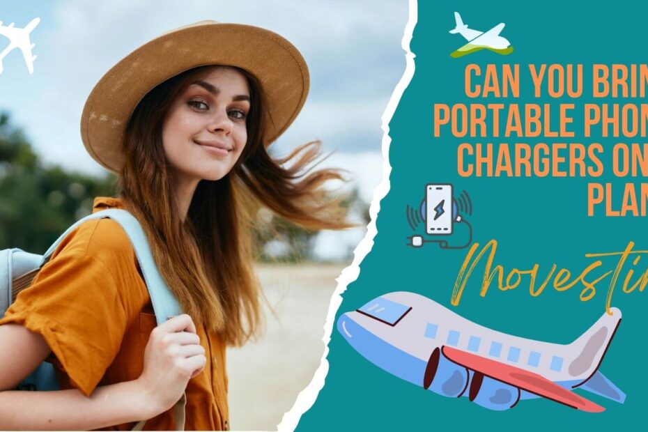 Can you bring portable phone chargers on a Plane